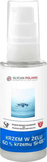 Organisches Silizium in einem Gel aus 60% Silizium Si - g5 50ml - GLYCAN POLAND